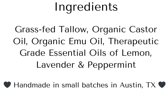 Allergy Blend Tallow Body Butter