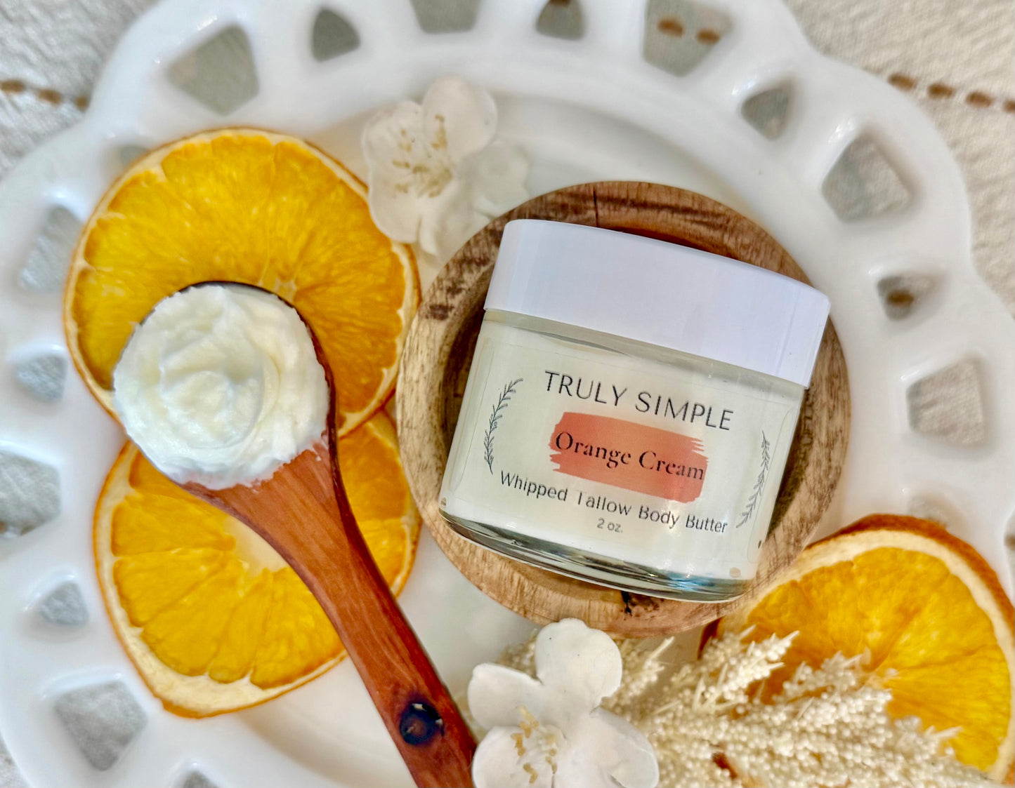 Orange Cream Tallow Body Butter