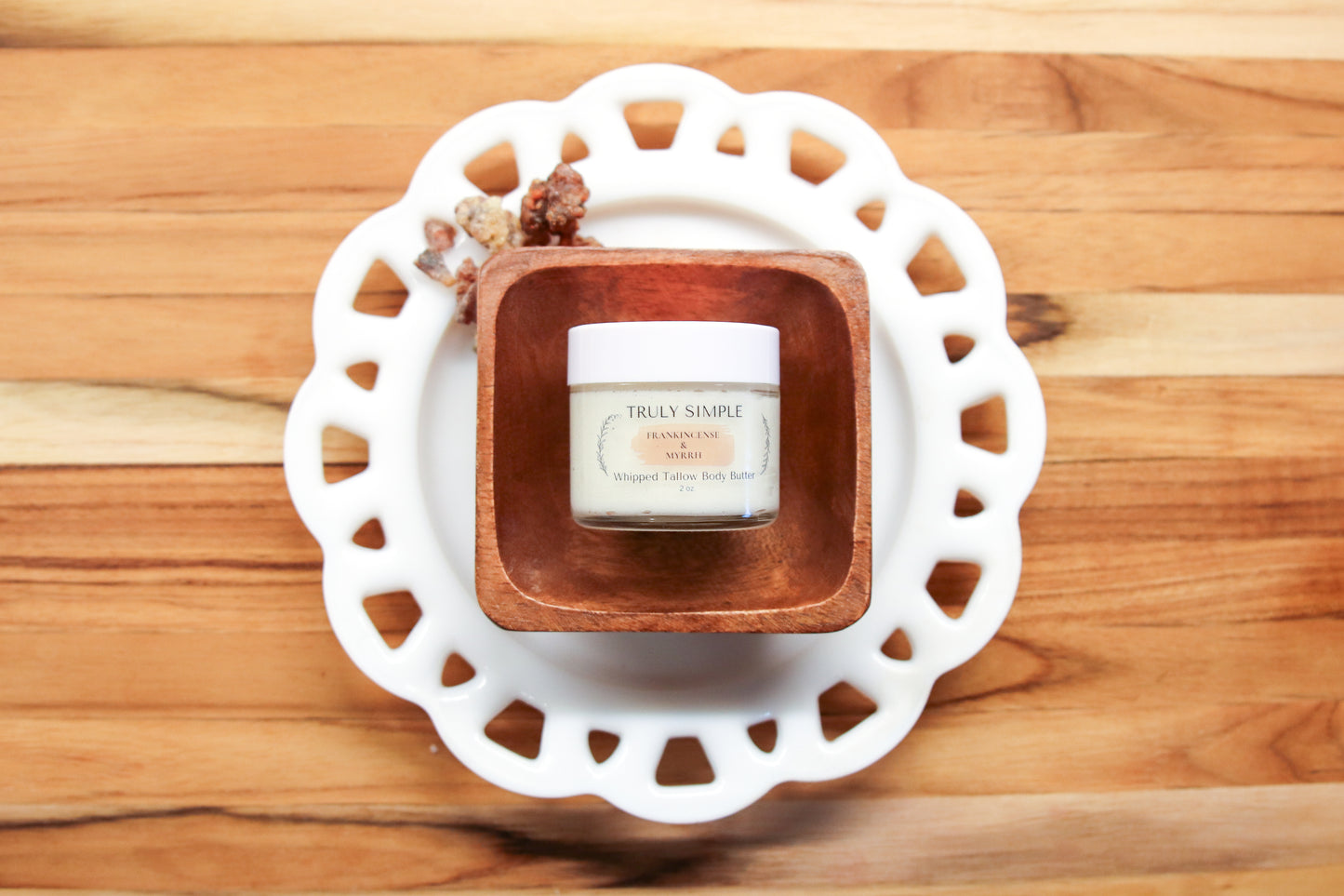 Frankincense and Myrrh Tallow Body Butter